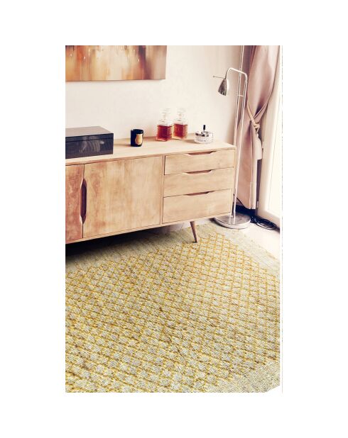 Alfombra dorada Ronan - 120x180 cm