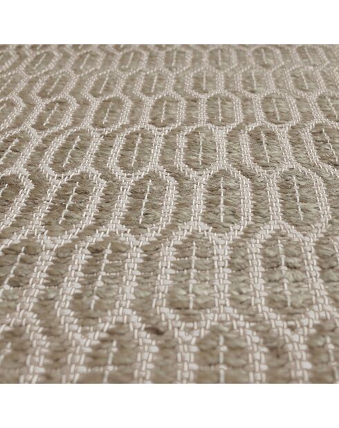 Alfombra Priam natural/marfil - 160x230 cm