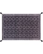 Tappeto Gimie antracite/avorio - 160x230 cm