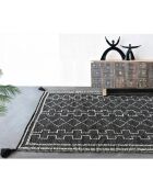 Tappeto Gimie antracite/avorio - 160x230 cm