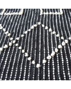 Tappeto Gimie antracite/avorio - 120x180 cm