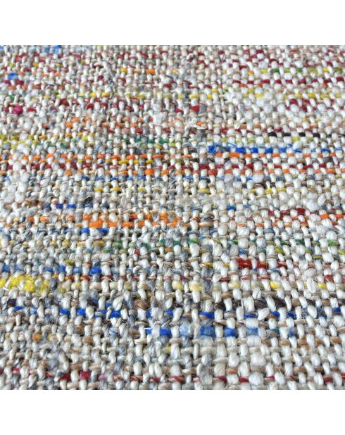 Alfombra Fahro multicolor y natural - 120x180 cm