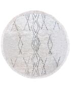 Tappeto Crimble avorio/antracite - D. 160 cm