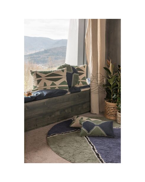 Coussin Mila thym - D. 50 cm