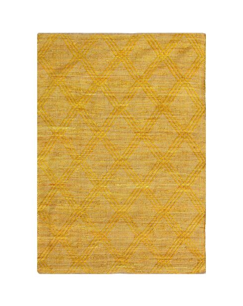 Alfombra dorada Amaya - 160x230 cm