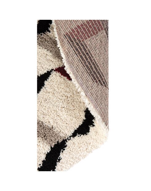 Tapis Erika neige - D. 160 cm