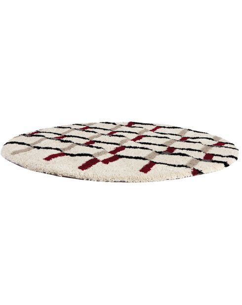 Tapis Erika neige - D. 160 cm
