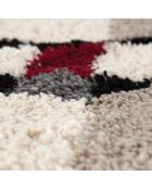 Tapis Erika neige - D. 160 cm