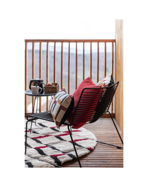 Tapis Erika neige - D. 160 cm