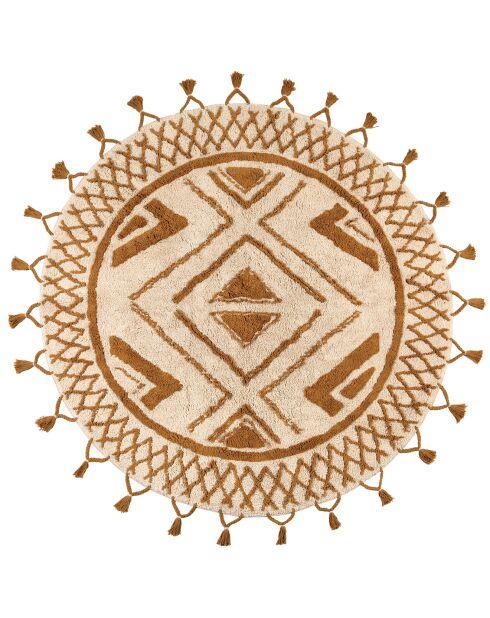 Tapis Sami bronze - D. 160 cm