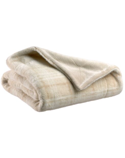Plaid Luba sable - 140x180 cm