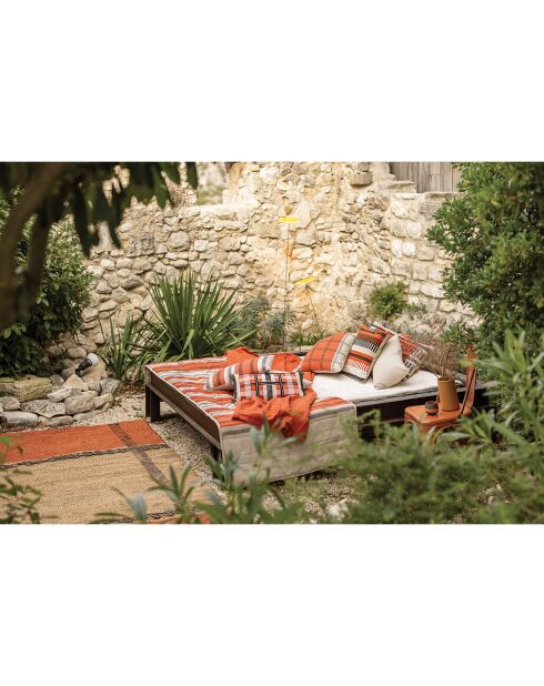 Chemin de lit Zeff Eden en Lin  marmelade - 90x240 cm