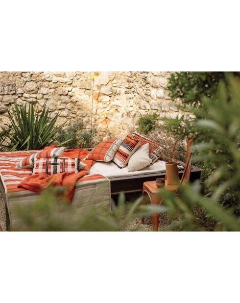 Chemin de lit Zeff Eden en Lin  marmelade - 90x240 cm