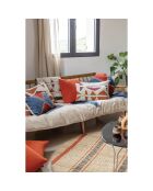 Coussin Mila rubis - D. 50 cm