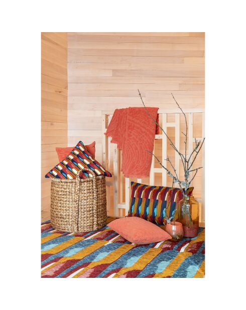 Coussin Ines paprika - 40x65 cm