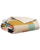Edredon Zeff Dea en Lin multicolore - 80x180 cm