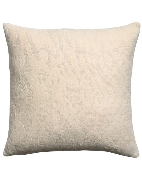 Coussin Ines crème - 45x45 cm