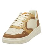 Sneakers en Cuir Bia marron/beige