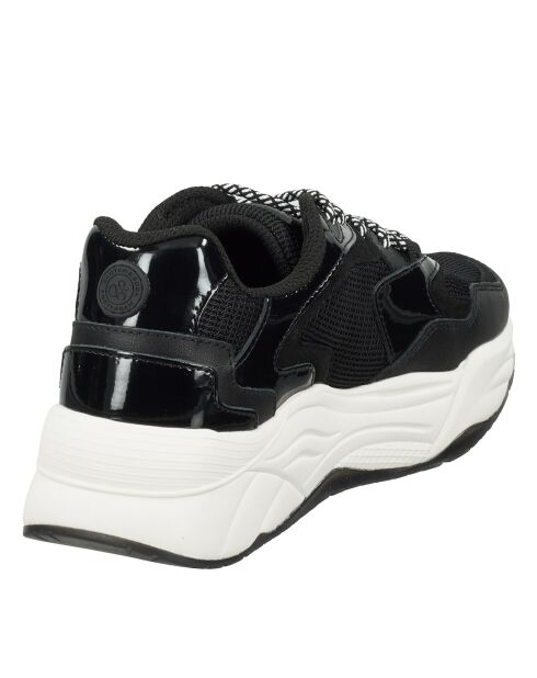 Sneakers en Cuir Blaw noir/blanc