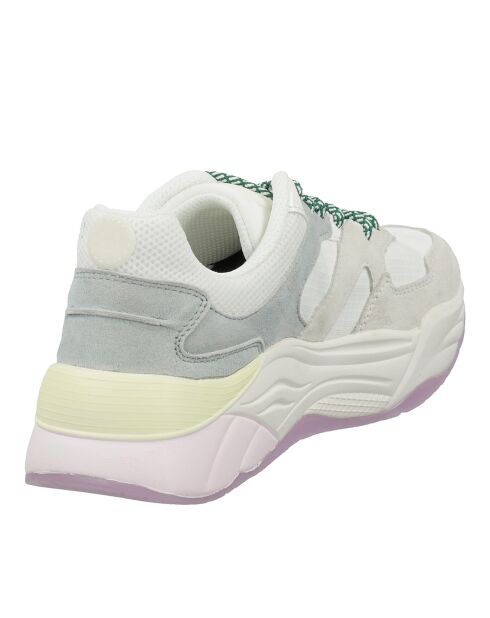 Sneakers Fota blanc/gris/vert