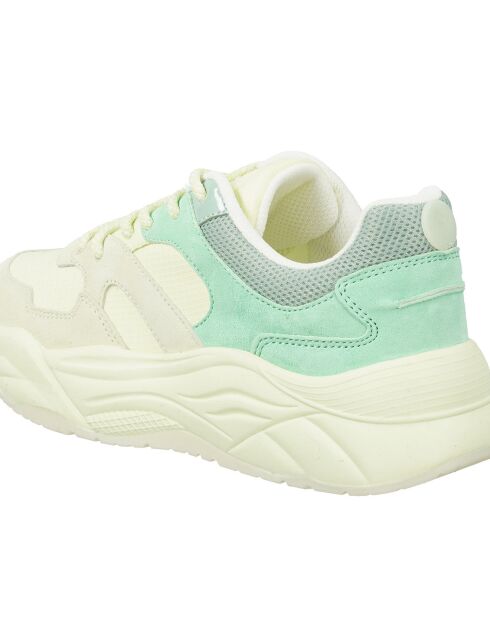 Sneakers Fota blanc/turquoise