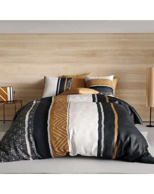 Parure housse de couette Trophé grise