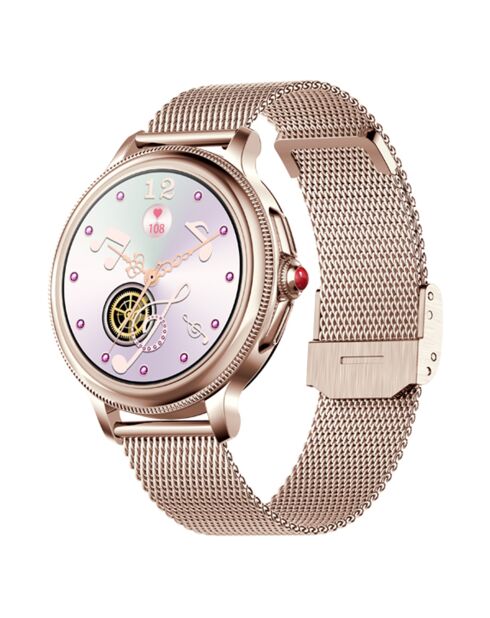 Montre connectée Edition Victoria rose doré