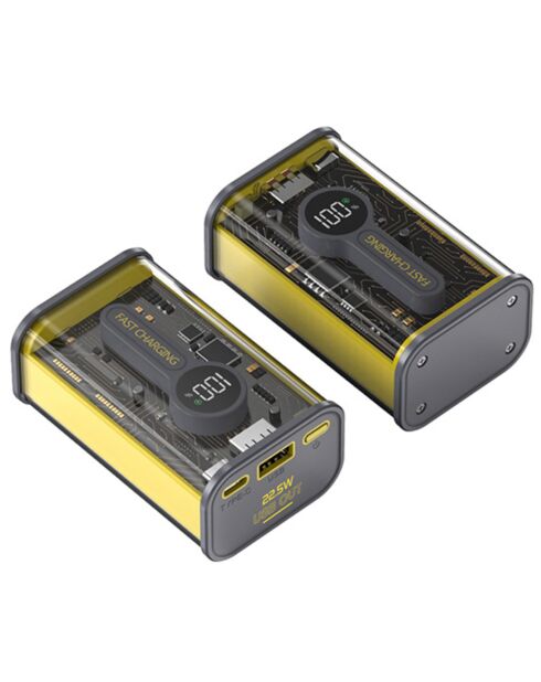 Powerbank 22,5 W 20000mAh Powerbank Mehrfarbiges Flash-Modell