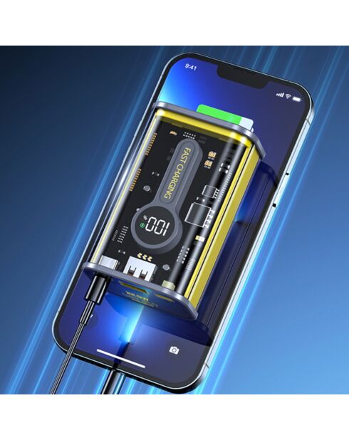 Powerbank Powerbank modelo flash multicolor de 22,5 W, 20000 mAh