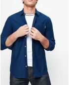 Jorjaques dunkelblaues Jeanshemd