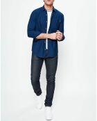 Jorjaques dunkelblaues Jeanshemd