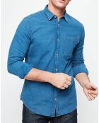 Chemise Jorjaques bleu clair denim