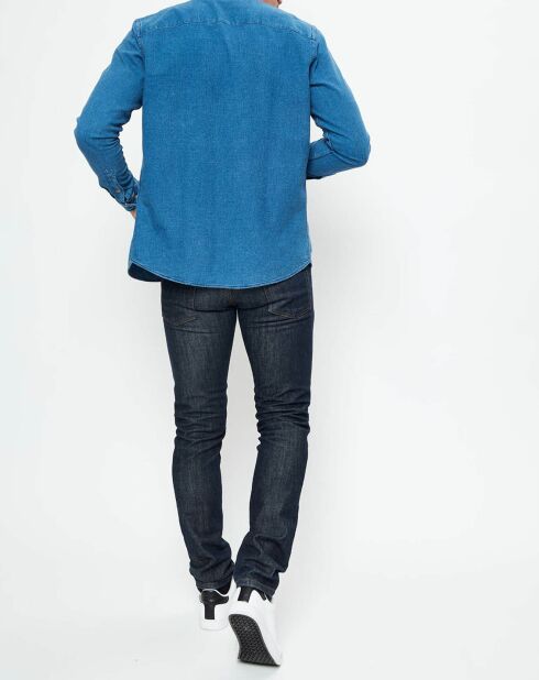 Chemise Jorjaques bleu clair denim