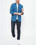 Chemise Jorjaques bleu clair denim