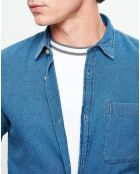 Chemise Jorjaques bleu clair denim