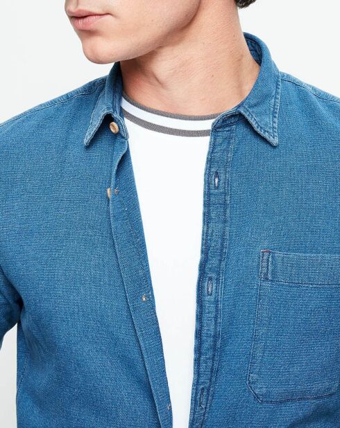 Chemise Jorjaques bleu clair denim