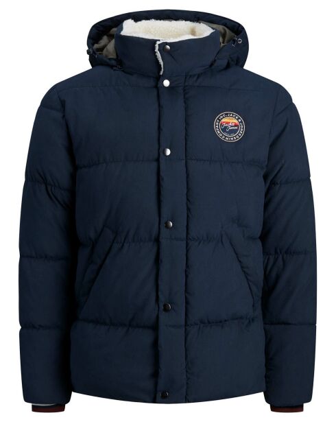 Marineblauwe jas Jwhsure