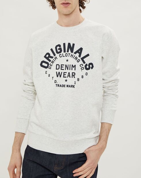 Witte sweater van Jwhjeanswear