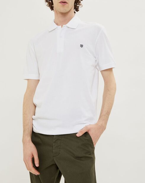 Polo Jprblabooster blanc