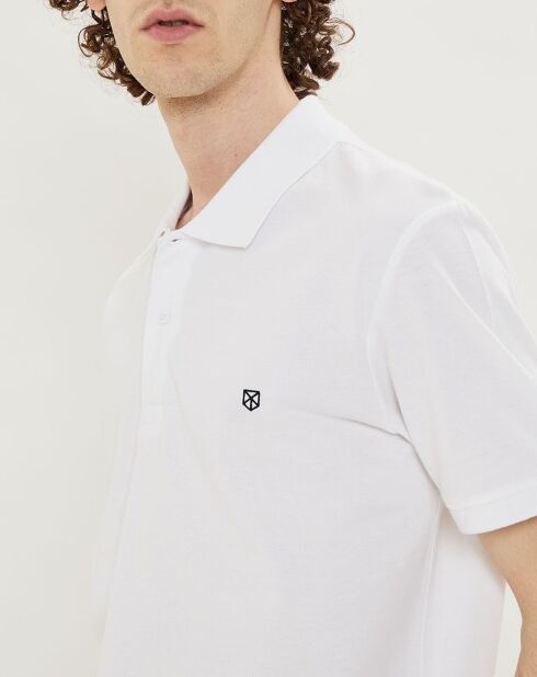 Polo Jprblabooster blanc