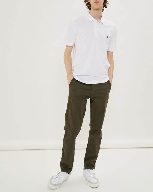 Polo Jprblabooster blanc