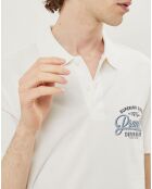 Polo Jprblubooster blanc