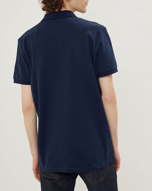 Polo Jprblubooster bleu marine