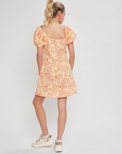 Billabong x Wrangler Far & Away Kurzkleid aus Leinenmischung, mehrfarbig