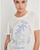 T-Shirt Surf Club écru