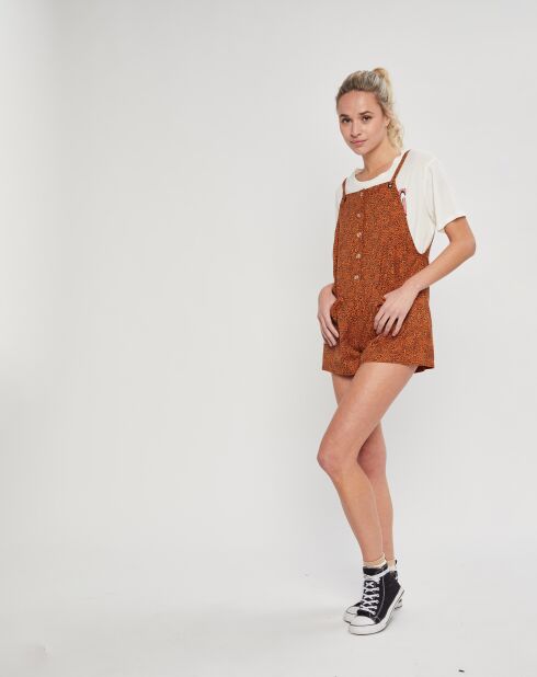 Wave Watch brauner Playsuit