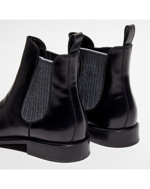 Chelsea Boots en Cuir noires
