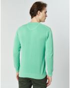 Pull Armure vert moyen