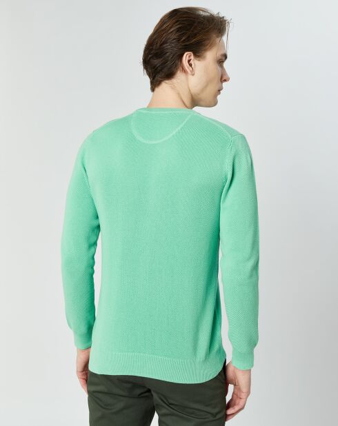 Pull Armure vert moyen