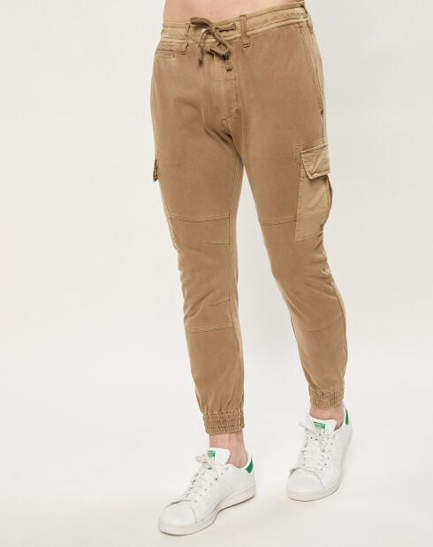 Pantalones deportivos Delavé Ess marrones